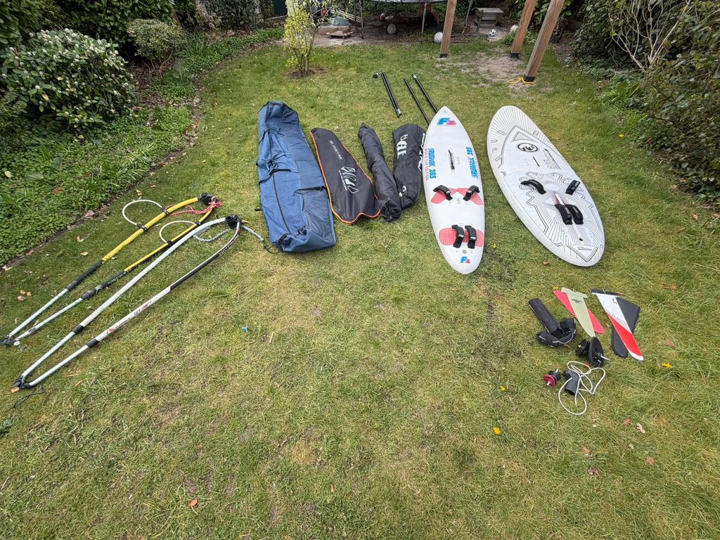 Complete windsurf set!, Watersport en Boten, Ophalen, Zo goed als nieuw, Complete set