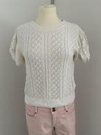 Leuke Zara top maat M, Maat 38/40 (M), Verzenden, Wit, Zo goed als nieuw