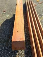 Hardhout, Tuin en Terras, Palen, Balken en Planken, Ophalen, Planken, Zo goed als nieuw, Hardhout