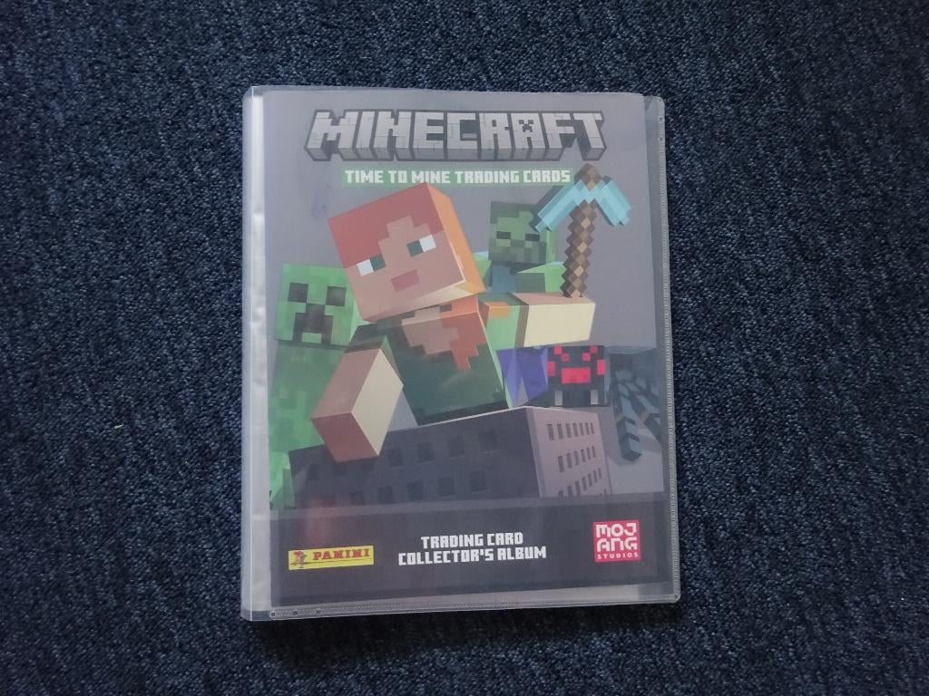 ( nr. 361 )  Minecraft   kaarten in album, Ophalen of Verzenden, Gebruikt