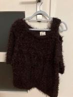 Zaek asymetrische wollen trui, Ophalen of Verzenden, Zo goed als nieuw, Maat 38/40 (M), Zwart