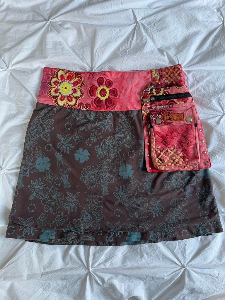 Overslag (festival) rokje Zand Amsterdam, Overige kleuren, Zo goed als nieuw, Boven de knie, Ophalen