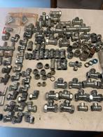 Anbo Koppelingen - Diverse Maten 110 stuks, Doe-het-zelf en Verbouw, Verwarming en Radiatoren, Gebruikt, Minder dan 30 cm, Overige typen