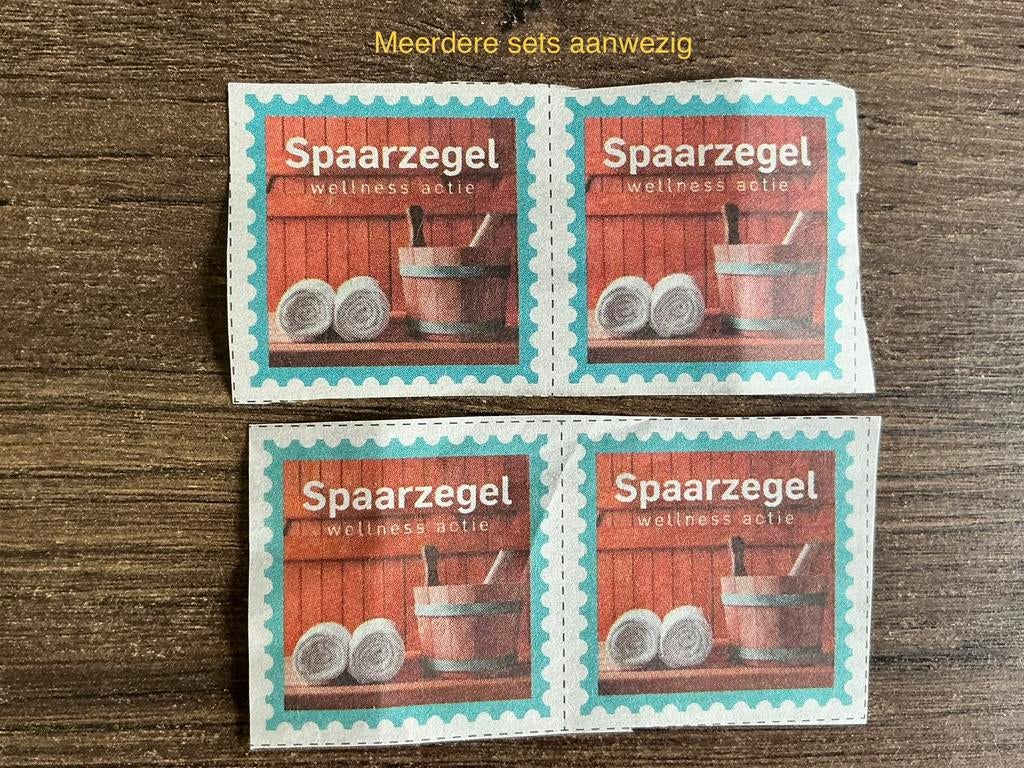 4 stuks Dagje Wellness - saunazegels = € 2,00 (KWF), Eén persoon, Kortingsbon, Spa of Sauna