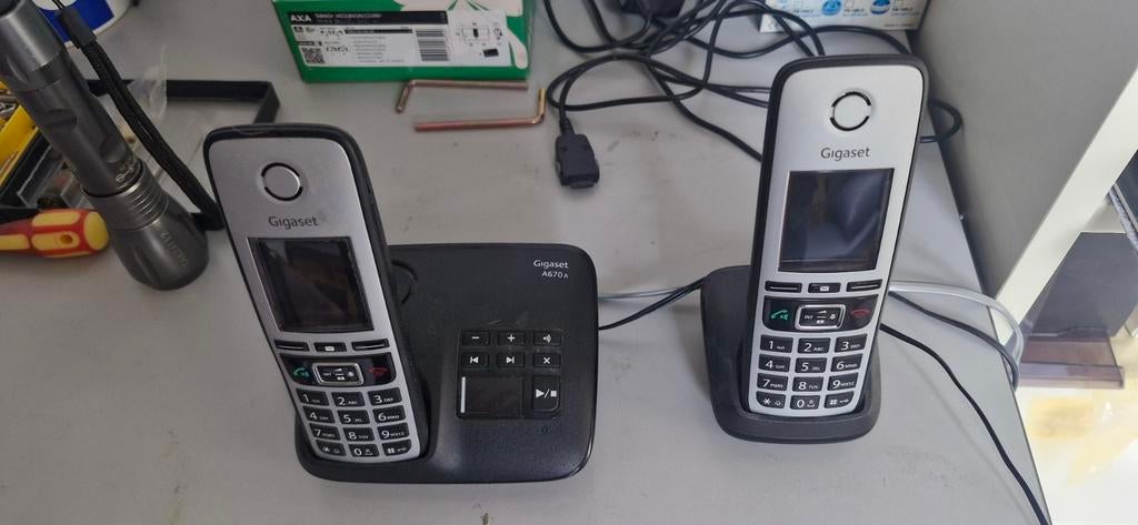 Gigaset A670A Duo Dect telefonie set, Ophalen of Verzenden, 2 handsets