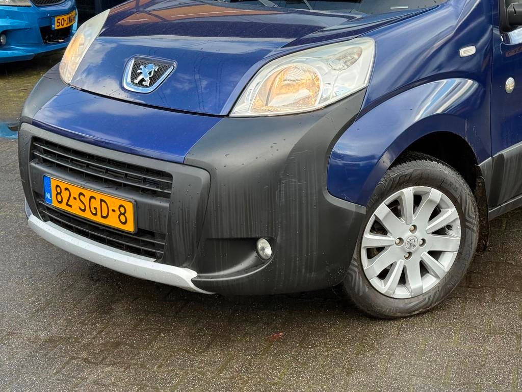 Peugeot Bipper Tepee 1.4 Outdoor LPG3/APK 6-2-2027AIRCO/LMVE, Auto's, Voorwielaandrijving, Zwart, 4 cilinders, 1197 kg
