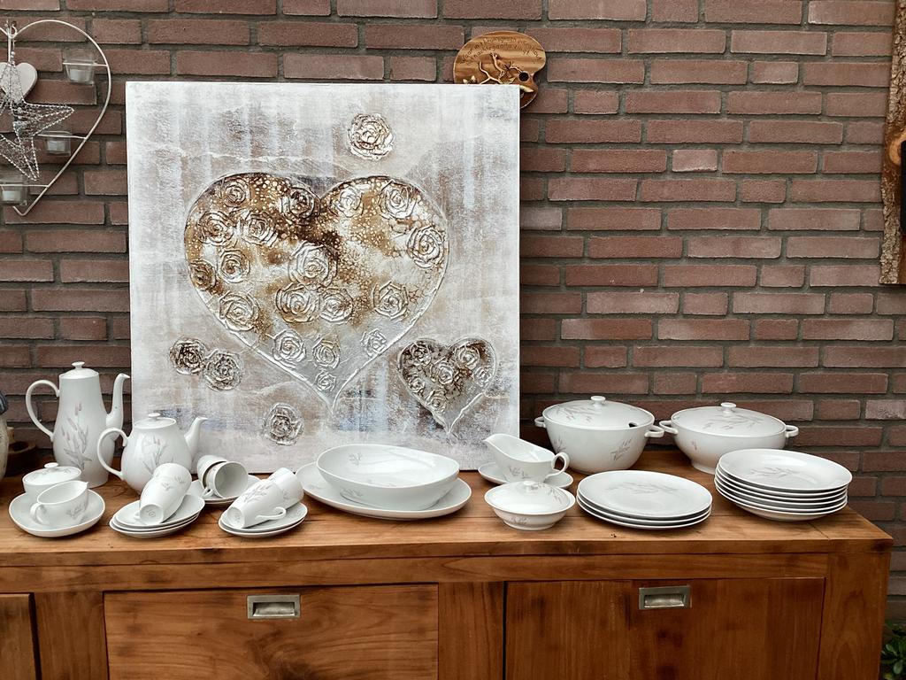 Mosa Maastricht Servies - Elegant., Ophalen, Gebruikt, Effen, Porselein