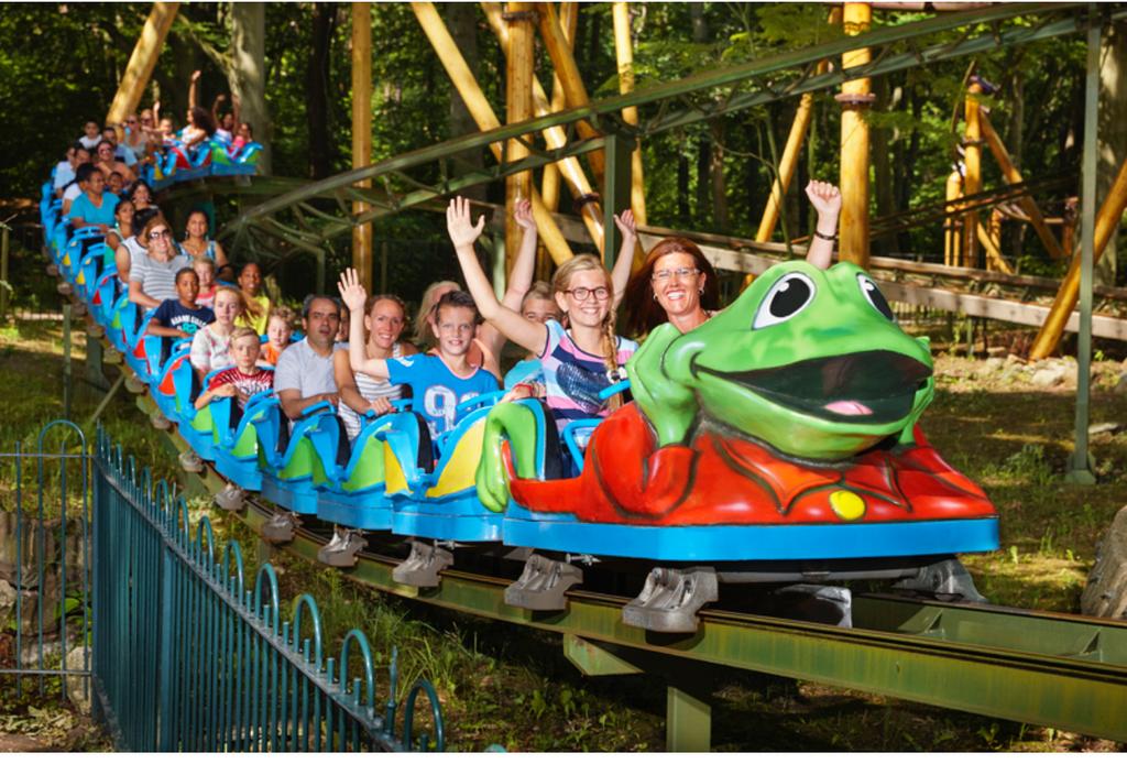 2 kaarten duinrell, Drie personen of meer, Ticket of Toegangskaart