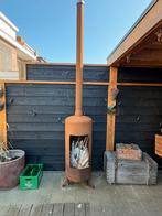 Stoere verweerde terraskachel., Ophalen, Gebruikt, Vloer