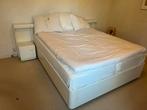 Tweepersoonsbed 160x 200 cm, Ophalen, Gebruikt, Wit, Tweepersoons