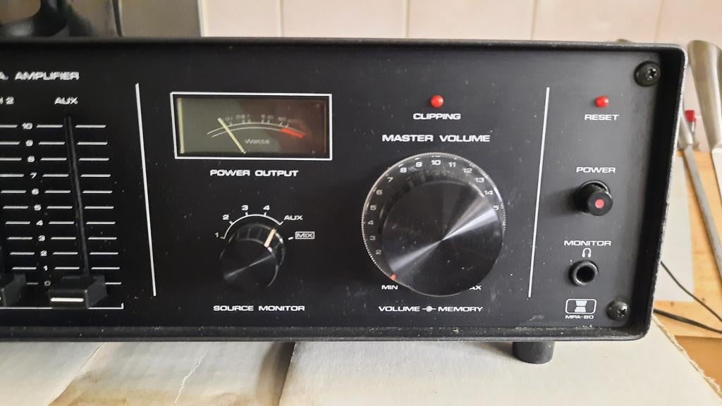 Realistic MPA-80, 2stuks, Ophalen of Verzenden, 120 watt of meer, Overige merken