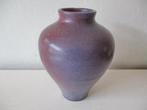 Marion van der Woude vaas keramiek rode en paarse Leeuwarden, Ophalen of Verzenden