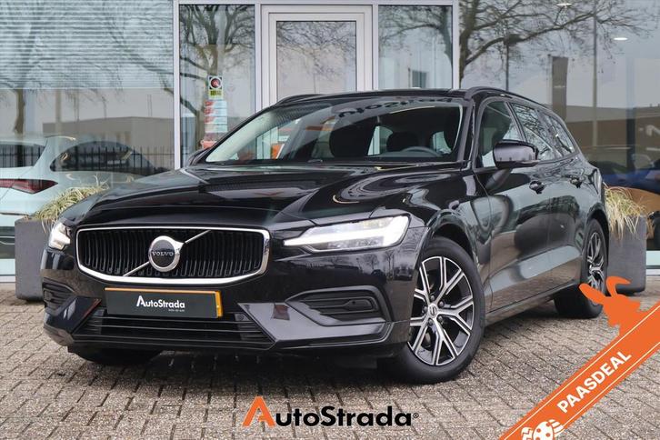 Volvo V60 B3 Essential 163pk | LED | Cruise | Climate | Navi, Auto's, Volvo, Bedrijf, Te koop, V60, ABS, Achteruitrijcamera, Airbags