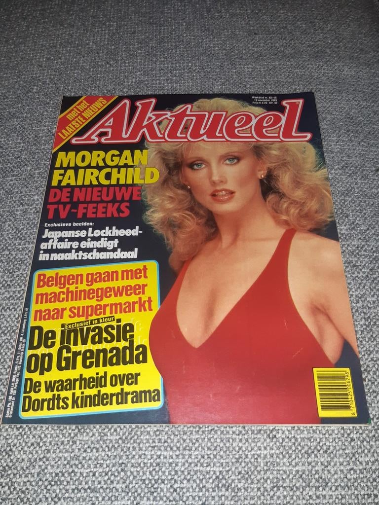 46.Aktueel 1983. Morgan Fairchild. George Harrison. Dolle Do, Verzamelen, Ophalen of Verzenden