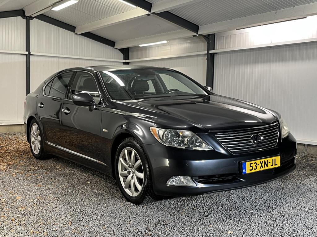 Lexus LS 460 Luxury 2007 NL AUTO N.A.P DEALER O.H.., Auto's, Lexus, Automaat, Achterwielaandrijving, Gebruikt, 8 cilinders