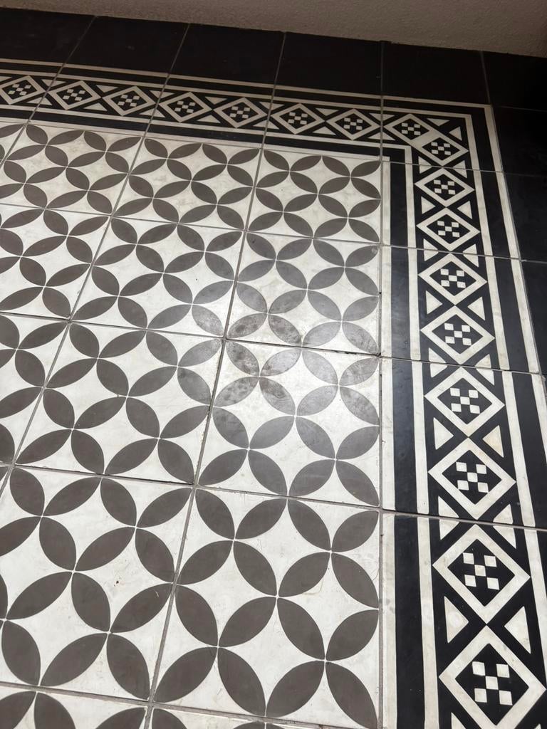 Cashba cement tiles tegels 3 dozen 200x200x15mm, Ophalen, Keramiek, Nieuw, 20 tot 40 cm