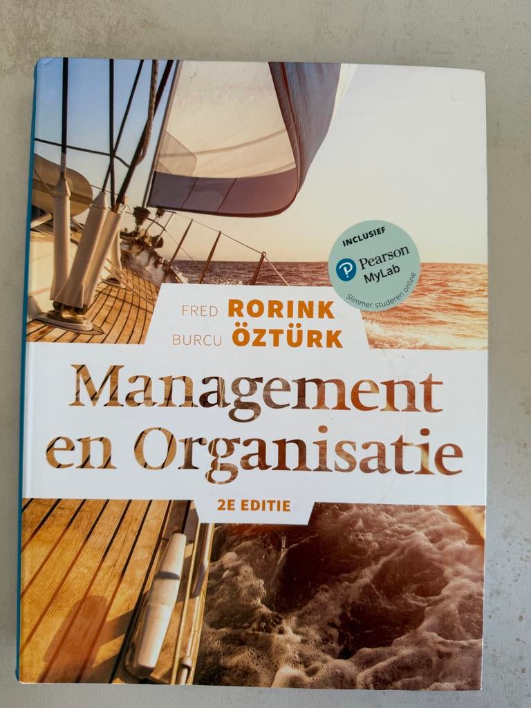 Management en Organisatie - Zo goed als nieuw, Ophalen of Verzenden, Zo goed als nieuw, HBO
