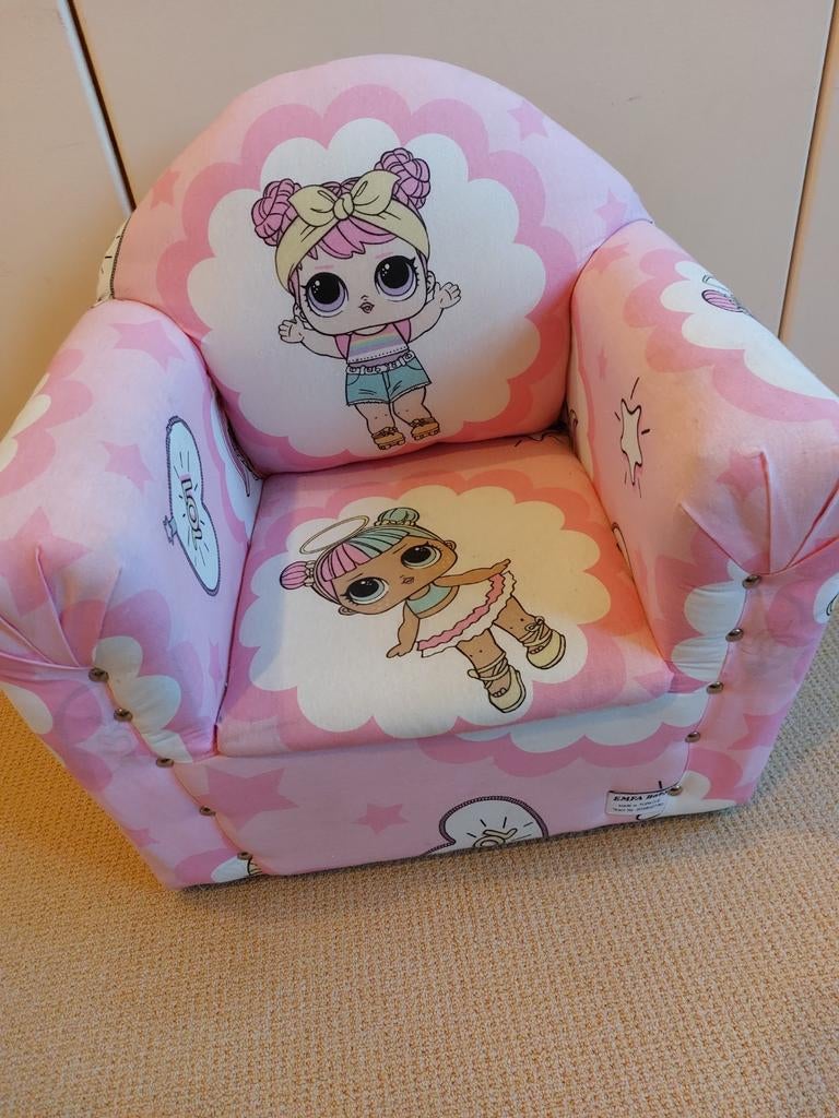 LOL Baby Doll Stoeltje: Roze Kinderstoel met Popjes, Ophalen, Zo goed als nieuw, Overige typen