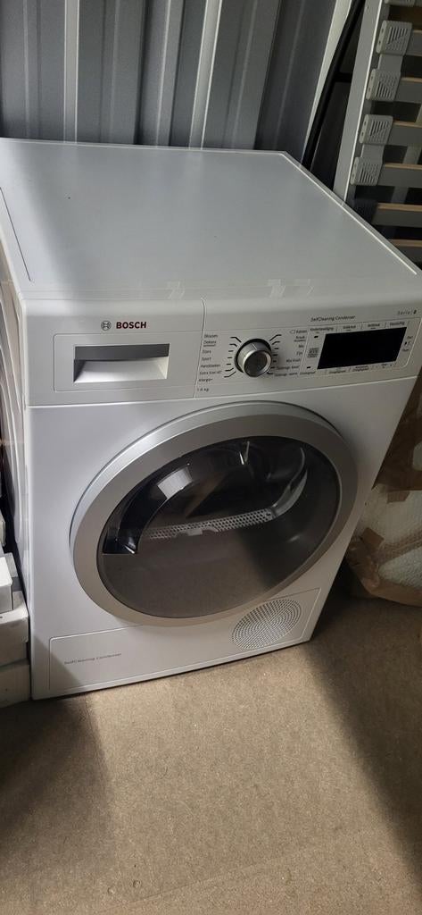 Bosch  warmtepompdroger in uitstekende staat, Witgoed en Apparatuur, 8 tot 10 kg, Ophalen of Verzenden, 85 tot 90 cm, 1600 toeren of meer