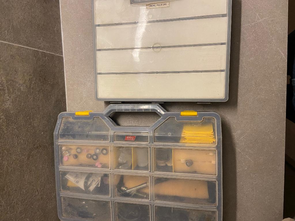 Dremel met veel accesoires, Ophalen of Verzenden, Gebruikt