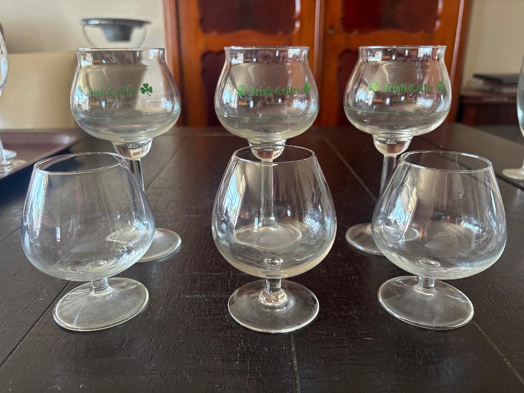 Cognac -Irish Coffee, Verzamelen, Glas en Borrelglaasjes, Ophalen of Verzenden, Gebruikt, Overige typen
