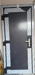 Schüco kunstof deur met kozijn, Doe-het-zelf en Verbouw, Ophalen, Kunststof, 120 cm of meer, Nieuw