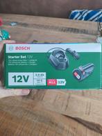 Bosch Starter Set accu  12v - nieuw, Ophalen of Verzenden, Nieuw, Minder dan 600 watt, Vlakschuurmachine