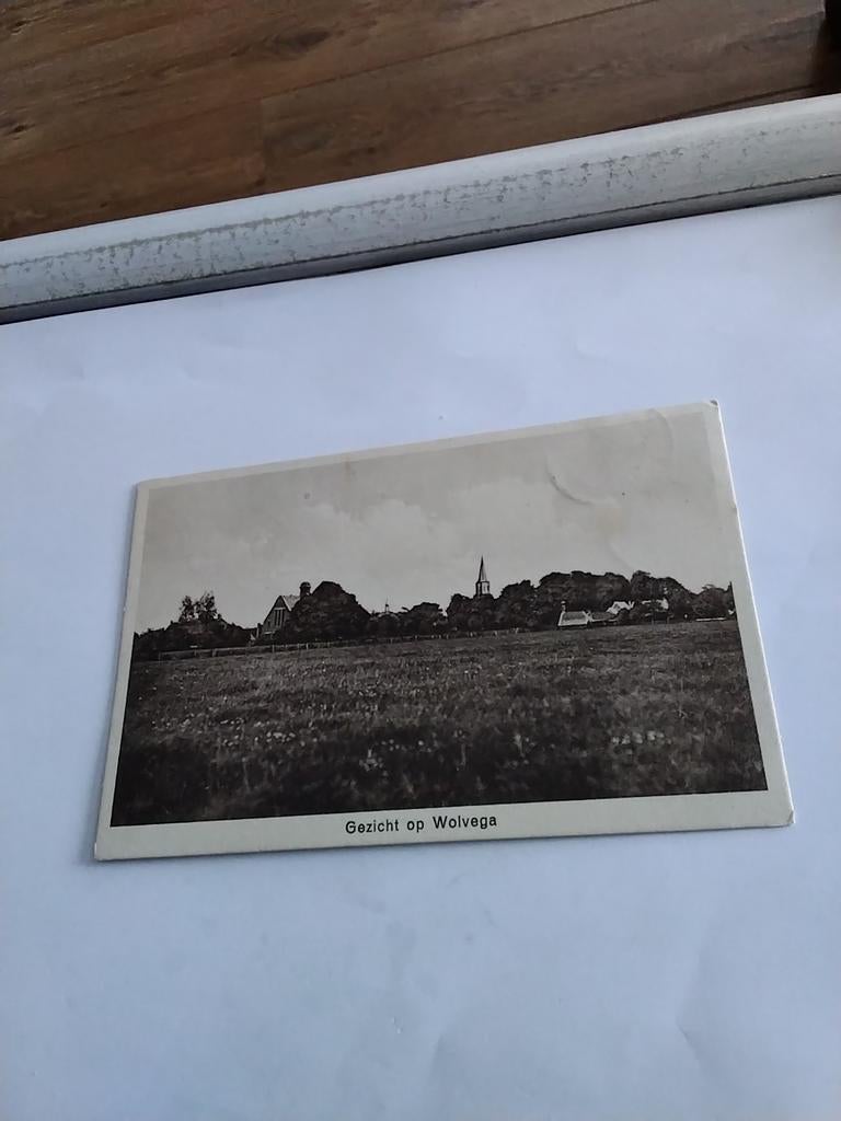 GEZICHT. OP WOLVEGA. 1931, Ophalen of Verzenden, 1920 tot 1940, Zuid-Holland