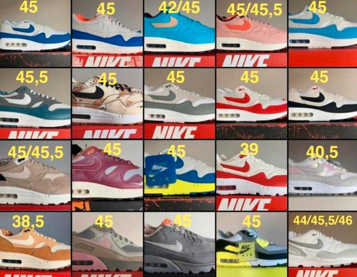 NIKE AIR MAX 1 90 SPAN DIVERSE MODELLEN EN MATEN, ZIE FOTOS, Kleding | Heren, Schoenen, Nieuw, Overige kleuren, Ophalen of Verzenden