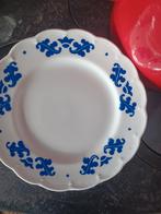 6 ontbijtborden festival eikenblad  boch, Ophalen of Verzenden