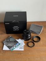 Fujifilm 35mm F2.0 R WR lens met 1/8 Black Diffusion filter, Ophalen, Nieuw, Standaardlens