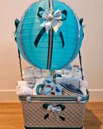 Kraamcadeau luchtballon blauw jongens thema., Ophalen of Verzenden, Nieuw, Kraamcadeau
