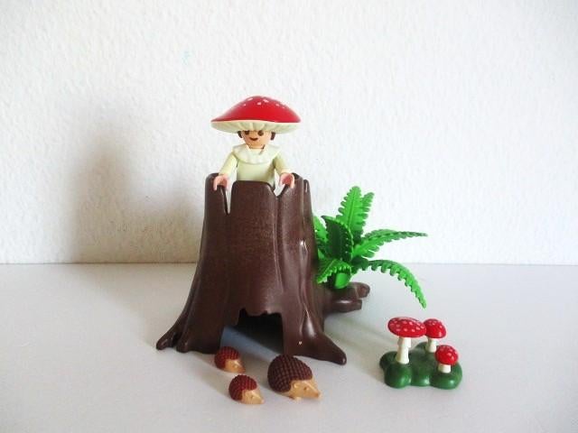 playmobil Elf in boomstronk 4194, Ophalen of Verzenden, Zo goed als nieuw, Complete set