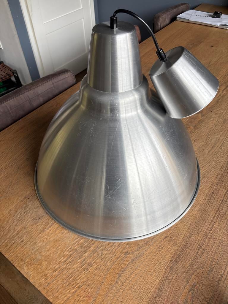 IKEA metalen hanglamp 50 cm diameter, Huis en Inrichting, Lampen | Hanglampen, Ophalen, Gebruikt, Metaal, Minder dan 50 cm