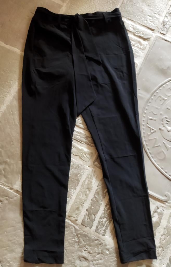 Helena Hart Pantalon Travelstof Maat M, Kleding | Dames, Maat 38/40 (M), Zwart, Zo goed als nieuw, Lang