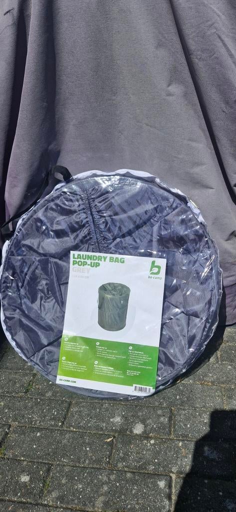 Bo-Camp Pop-Up Waszak Grijs - Nieuw, Ophalen of Verzenden, Nieuw