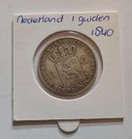 Nederland 1 gulden 1840 Willem I, Postzegels en Munten, Munten | Nederland, Ophalen of Verzenden, Koning Willem I, 1 gulden