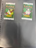 Empty boosterpack pokemon jungle nl first edition, Ophalen of Verzenden, Zo goed als nieuw, Booster