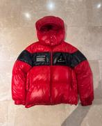 Moncler Clearance Puffer Jacket, Ophalen of Verzenden, Zo goed als nieuw, Maat 48/50 (M), Rood