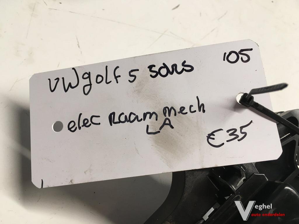 Vw Golf 5 5drs 2005 Elektr  Raammechanisme zonder motor Link