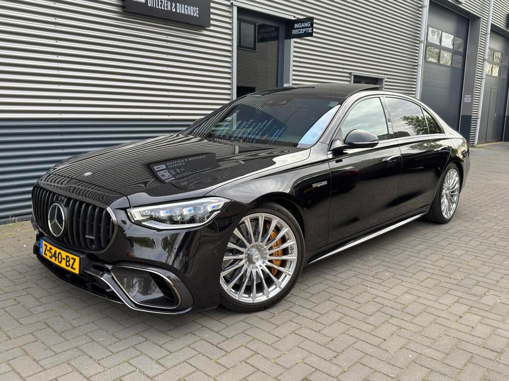 Mercedes S-Klasse 63 S E Performance CARBON/Keramic/BTW VOL, Automaat, Parkeerassistent, Zwart, Leder