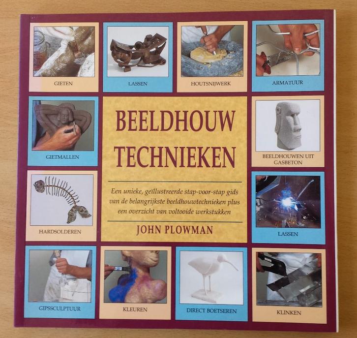 Beeldhouwen - Beeldhouwtechnieken - John Plowman -2000, Boeken, Hobby en Vrije tijd, Gelezen, Overige onderwerpen, Ophalen of Verzenden