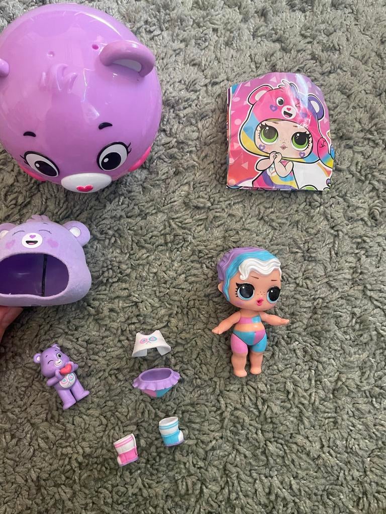 LOL Surprise pop met Care Bear accessoires, Ophalen of Verzenden, Zo goed als nieuw