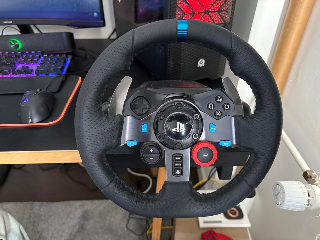 Logitech G29 Race Stuur voor PC/PlayStation/Xbox, Ophalen, Zo goed als nieuw, Racen en Vliegen