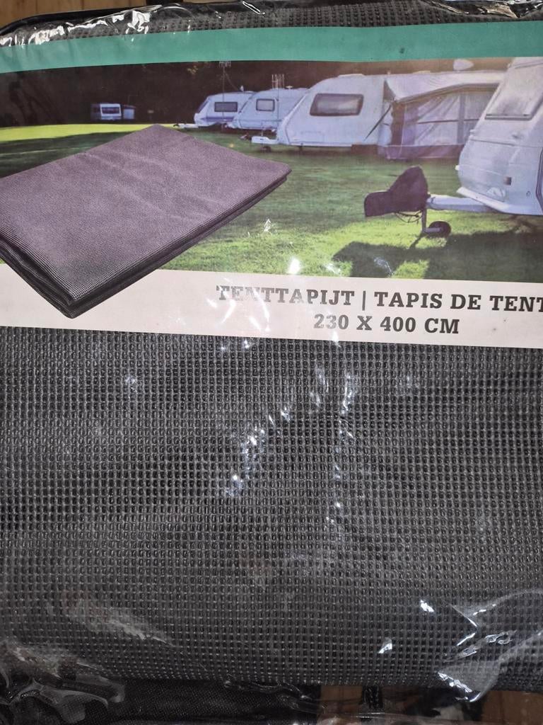 Nieuw Tenttapijt 230x400 cm - Ideaal voor Voortent/Caravan, Ophalen of Verzenden, Nieuw