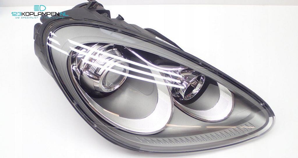 Porsche Cayenne 92A Xenon koplamp rechts origineel zonder mo, Gebruikt, -, Verzenden, Porsche