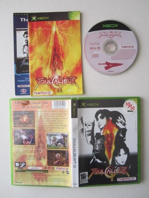 Soul Calibur 2 Soulcalibur II Xbox, Spelcomputers en Games, Games | Xbox Original, Gebruikt, Vechten, 2 spelers, Ophalen of Verzenden