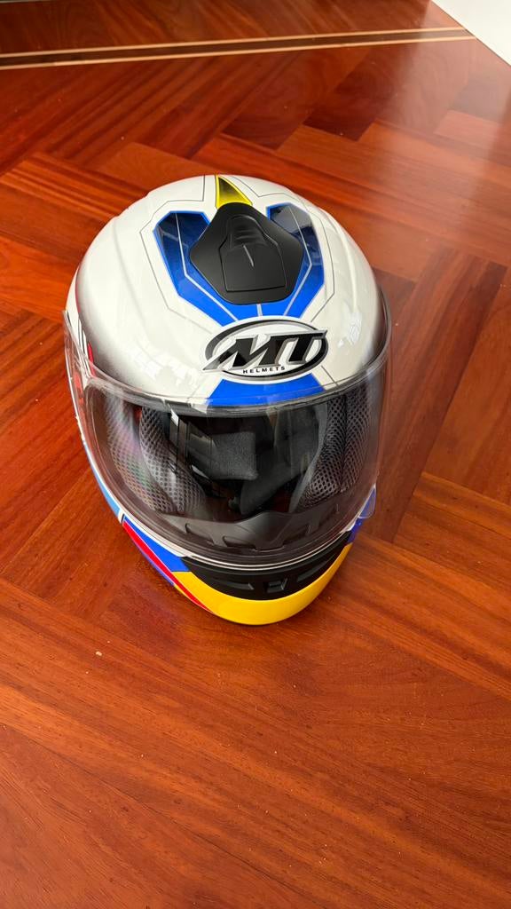 Kinder helm voor de motor maat s (49-50 cm), Motoren, Overige merken, Kinderen, Ophalen of Verzenden, Integraalhelm
