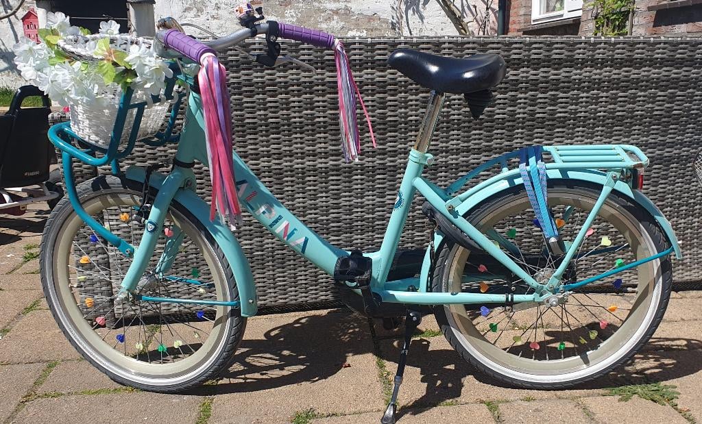 Meisjes fiets 20inch, Ophalen, Terugtraprem, Gebruikt, Alpina