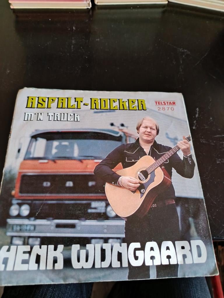 Henk Wijngaard - Asphalt-Rocker / M'n Truck vinyl single, Ophalen of Verzenden